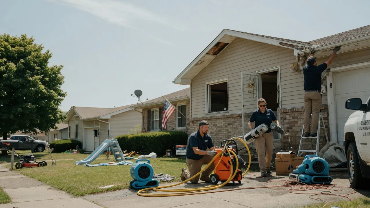 Water Damage Restoration in Bristol, PA near me